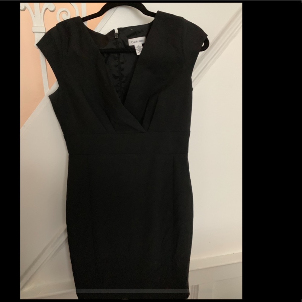 CLASSIC Calvin Klein BLK Shift Dress